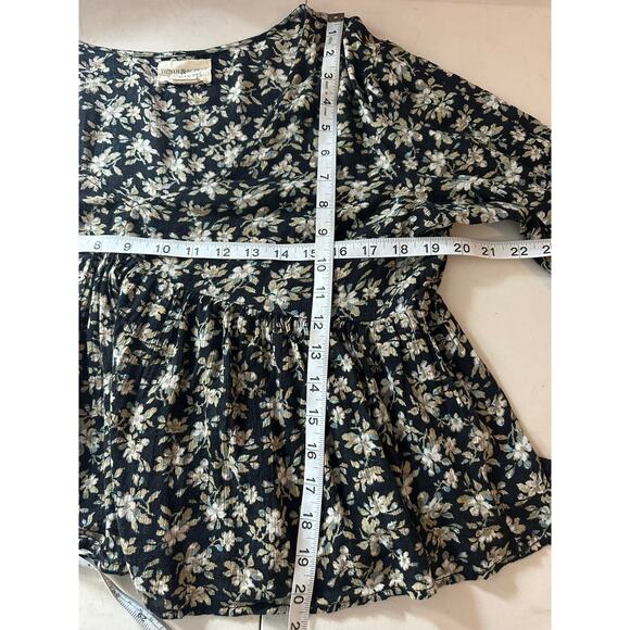 Denim‎ & Supply Ralph Lauren Camden Floral-Print Small Bell-Sleeve Top - Picture 9 of 9